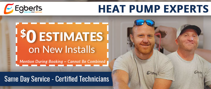 belleair beach heat pump installs & repairs Egbert's Cooling & Heating